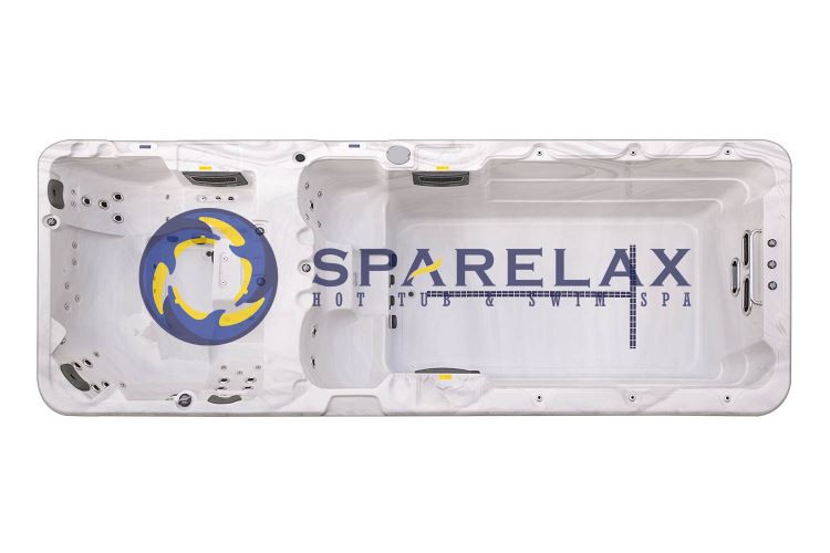 5U80 Outdoor 7 Person Swim Spa Pool